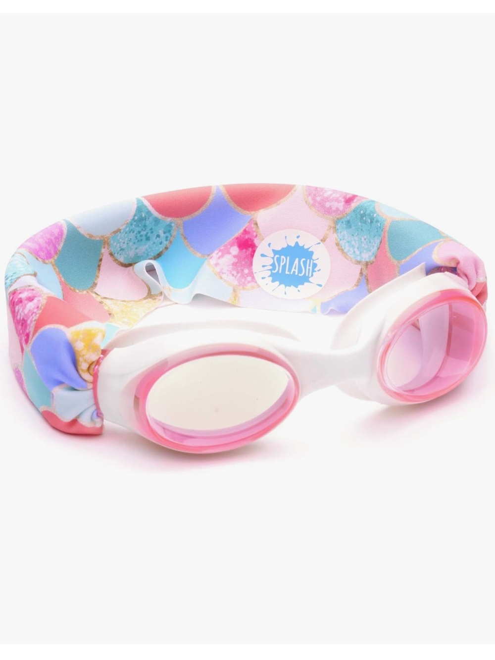 (NWT) Splash Swim Goggles Mermaid Color with Strap Strap